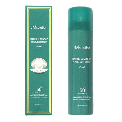 Jm Solution Marine Luminous Pearl Sun Spray 180 มล. / SPF50+, PA++++ / สเปรย์กันแดด ระบายความร้อน