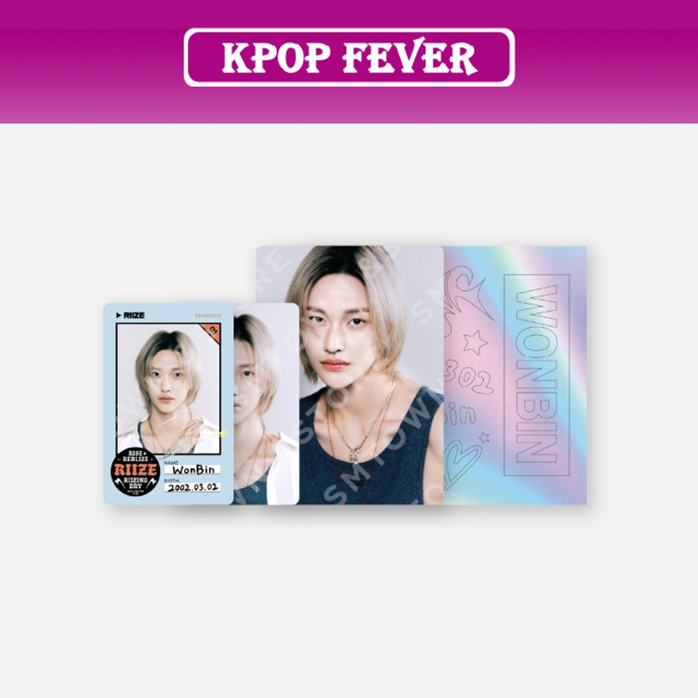 RIIZE -  [ 2024 RIIZE FANCON MD ] ID CARD + DECO STICKER SET