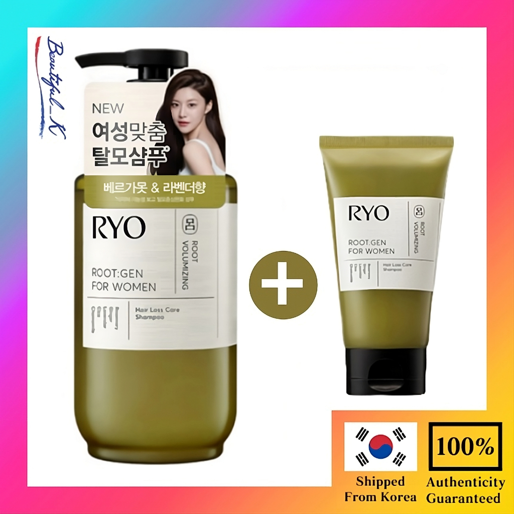 Ryo Rootgen Hair Loss Specialist Care Shampoo สําหรับผู ้ หญิง / ชุดพิเศษ _Beautiful _K