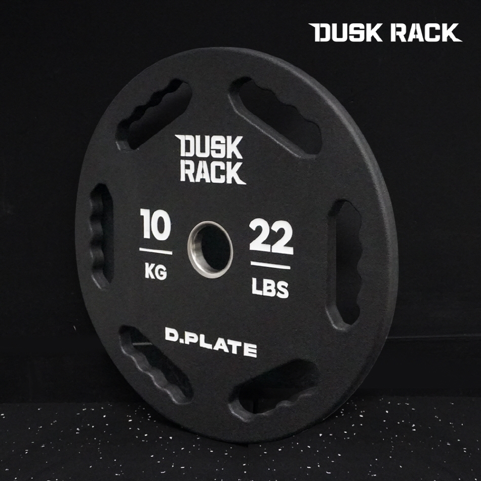Duskrack D.Plate Olympic Gym Weight Barbell Plate 10กก. x 2
