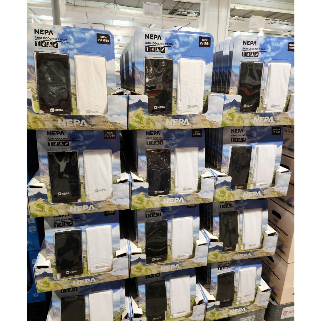 (Costco Korea) Nepa Arm Cooling 2 คู่สําหรับผู้ชาย