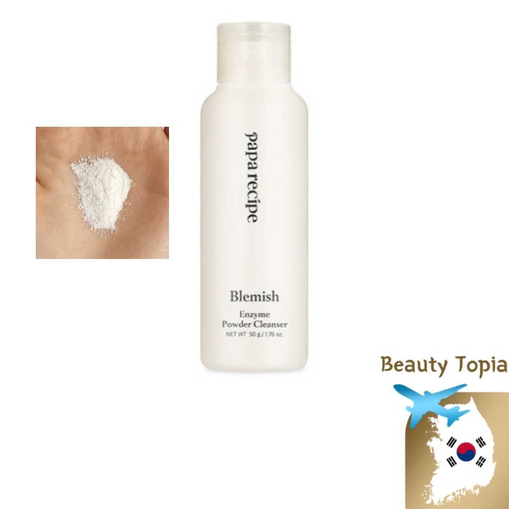 Papa recipe ผงล้างหน้า โฟมล้างหน้า Blemish Enzyme Powder Cleanser 50มล facial cleanser