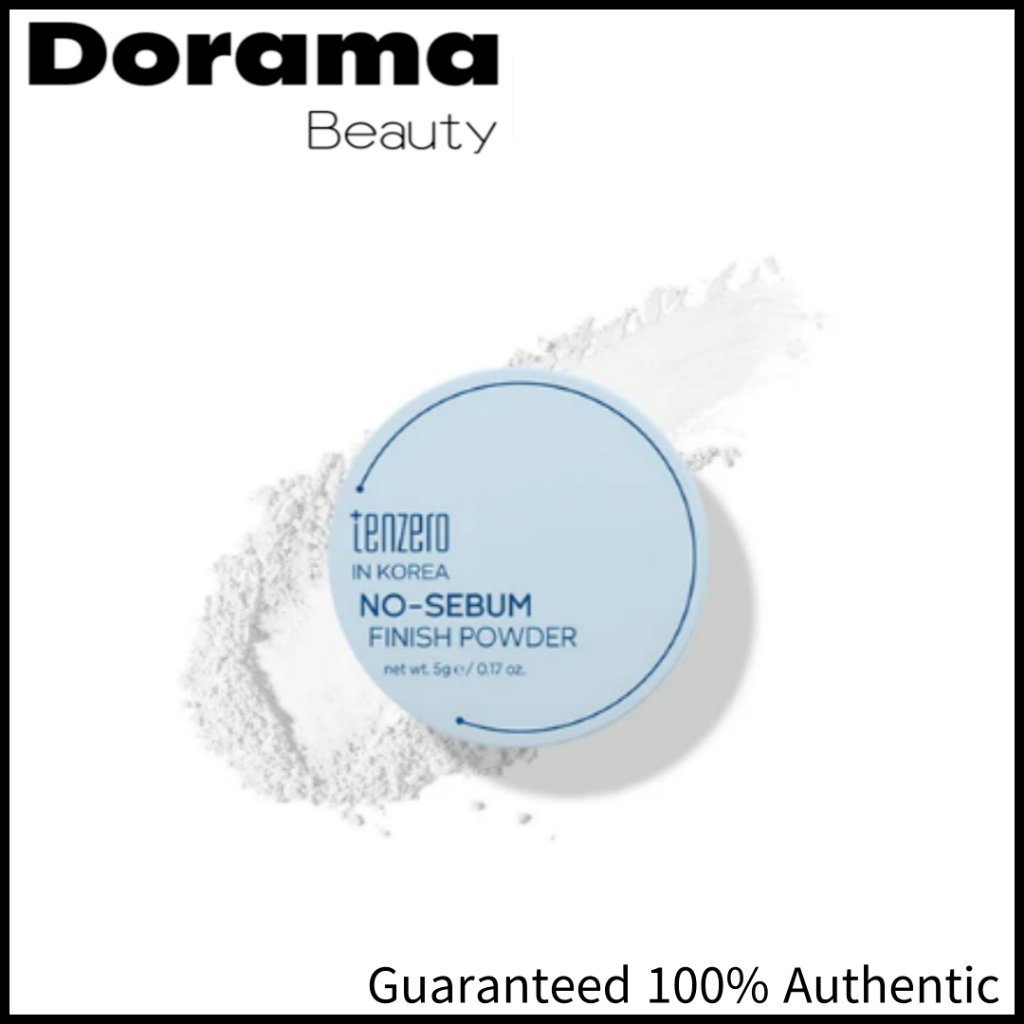 Tenzero No-Sebum Finish Powder 5g สําหรับทุกสภาพผิว