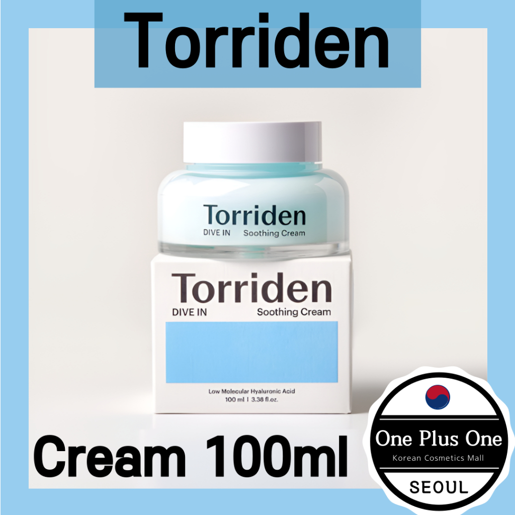 Torriden [DIVE IN] Soothing Cream 100ml + ของแถม<Korea, Olive Young>