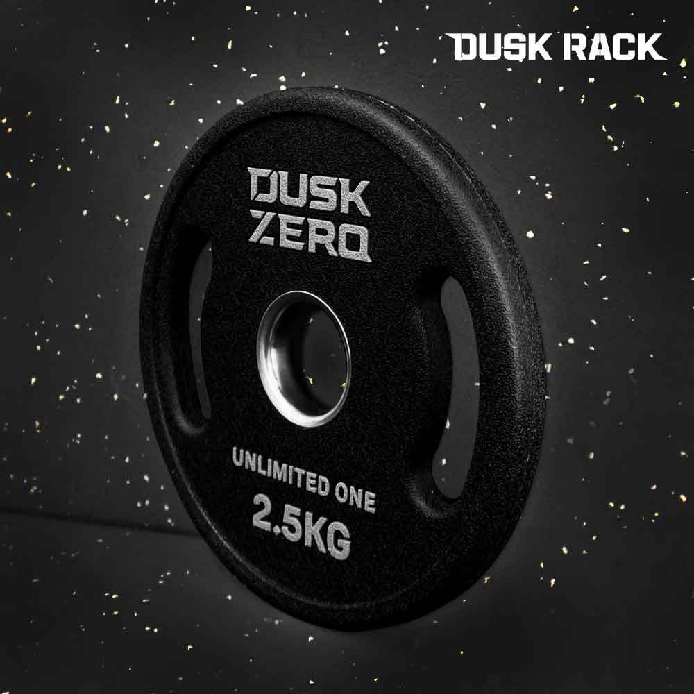 Duskrack Duskzero Slim Olympic Gym Weight Barbell Plate 2.5กก. x 2
