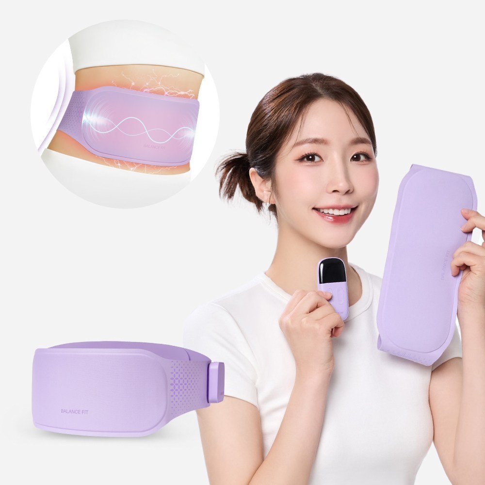 95problem Balance Fit EMS Slim Belt Massage USB ชาร์จได้