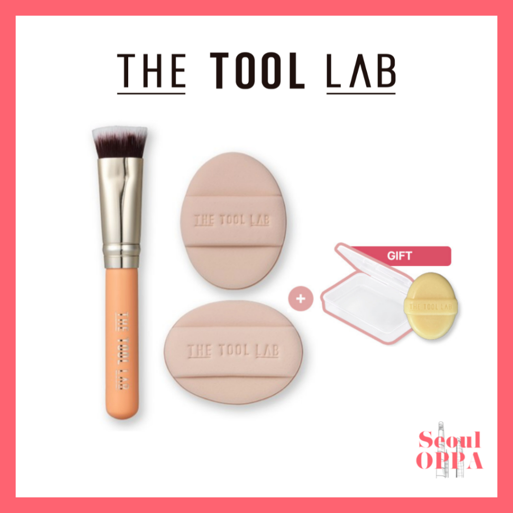 [The Tool Lab] Skinfit Conceal Duo คอนซีลเลอร์ แปรง พัฟ คอนทัวร์ รองพื้น Concealer Brush Puff Makeup