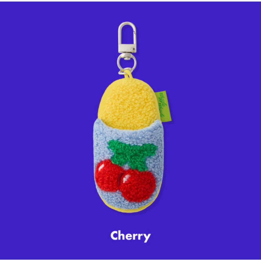 [Wiggle Wiggle]พวงกุญแจ Mini Slipper-Cherry