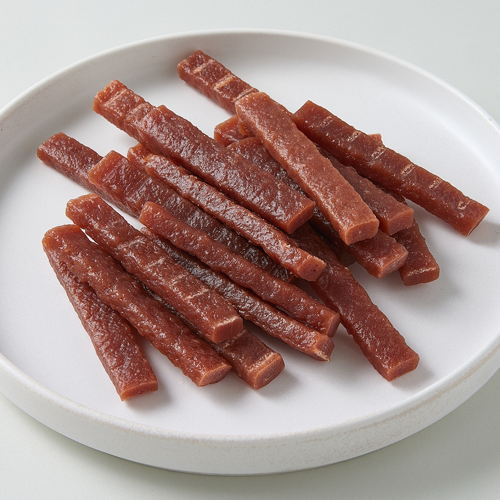 [Hello My Pet] Dog Homemade snack Salmon Jerky 100g (Mixed feed_Jerky snack)