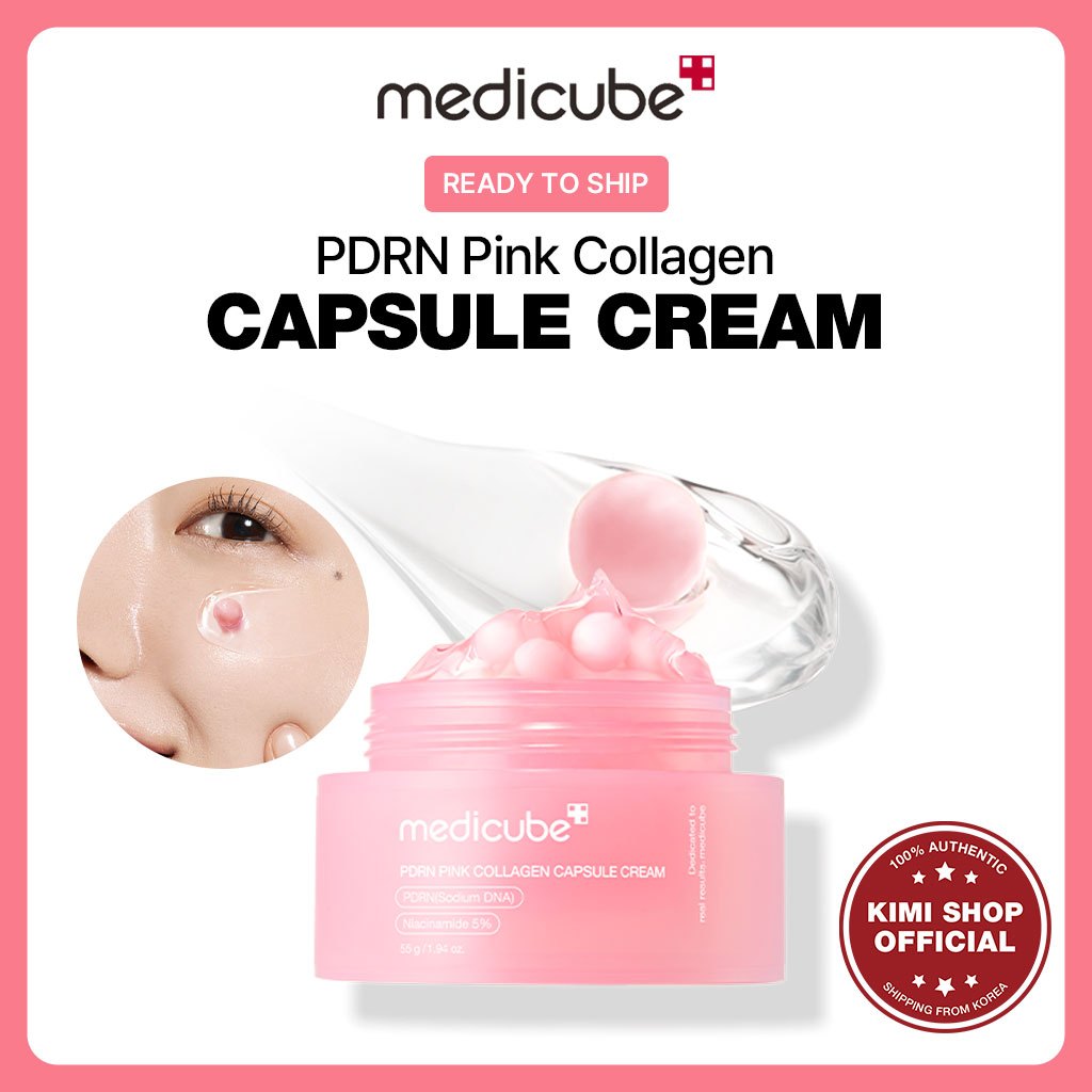[MEDICUBE] Pdrn Pink Collagen Capsule Cream 55g
