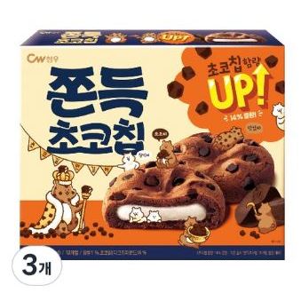 Cw Chewy คุกกี้ช็อกโกแลตชิพ ขนาด 720 กรัม (240 กรัม x 3)