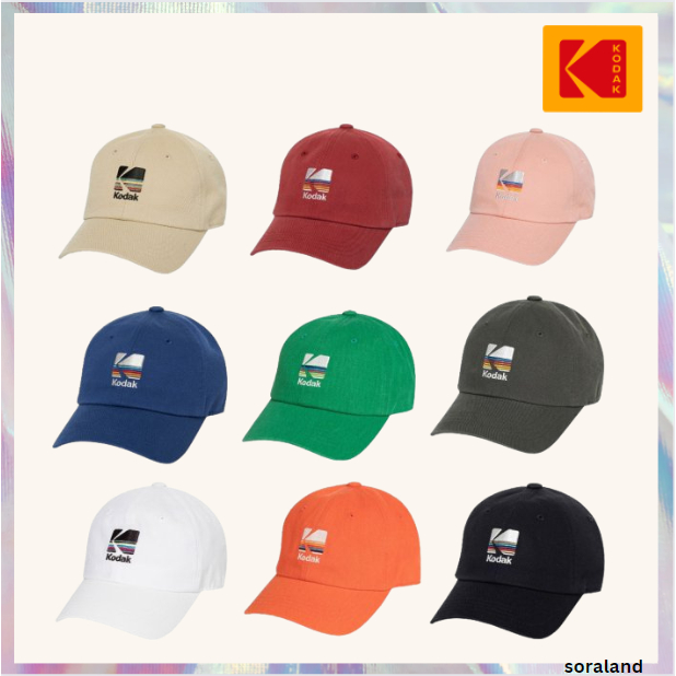 [KODAK] หมวก KODAK BASEBALL Unisex 9 สี