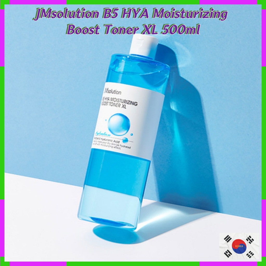 Jmsolution B5 Hyaluronic Moisturizing Boost Toner XL 500ml - มอยเจอร์ไรเซอร์บํารุงผิว