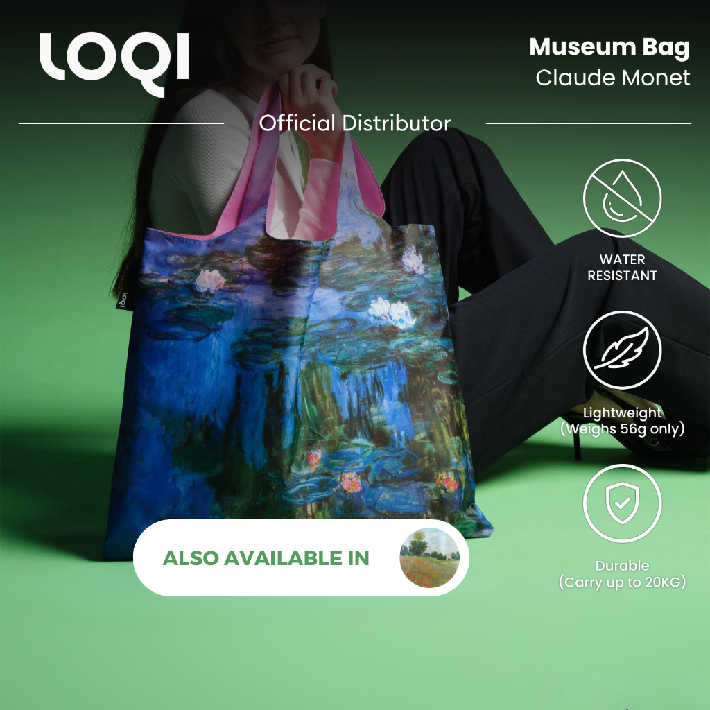 กระเป๋าพับได้พิพิธภัณฑ์ LOQI - Claude Monet
