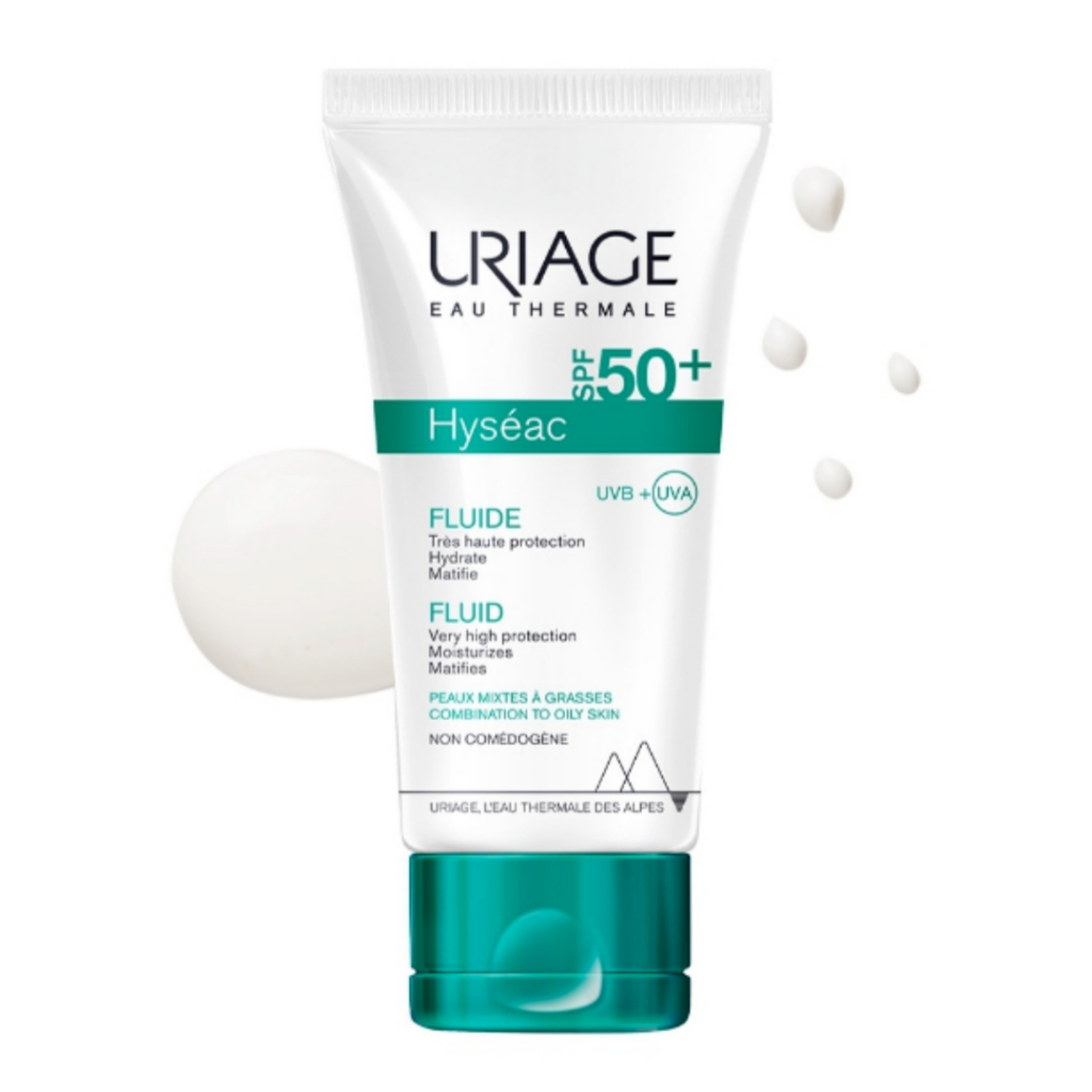 Uriage Hyseac Fluid Sunscreen SPF50 + 50มล