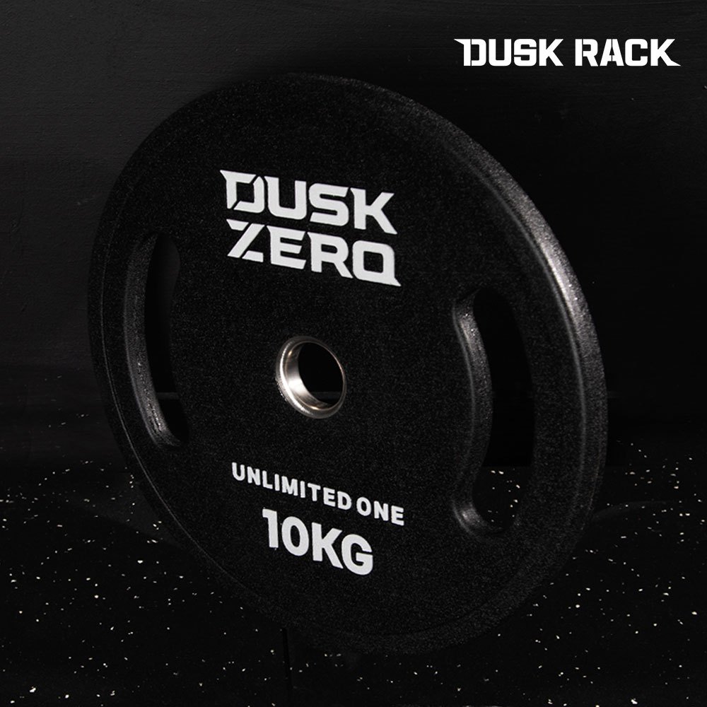 Duskrack Duskzero Slim Olympic Gym Weight Barbell Plate 10กก. x 2