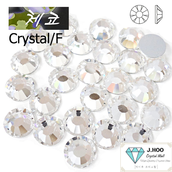 (เช็กสาธารณรัฐจีน) Preciosa - Flat Back-Crystal-F