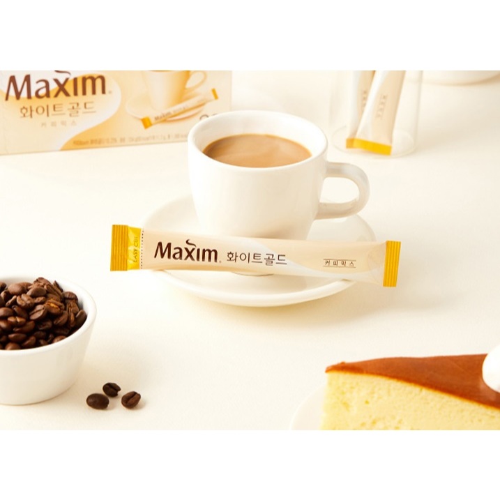 [Maxim] White Gold - 100T / [Namyang] French Cafe Mix 100T กาแฟสําเร็จรูปเกาหลี