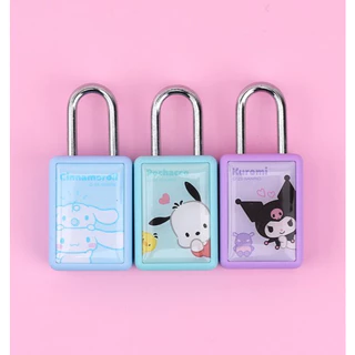 [Sanrio] ล็อค 3 หน้าปัด Cinnamoroll / Pochacco / กุญแจล็อครหัสผ่าน Kuromi