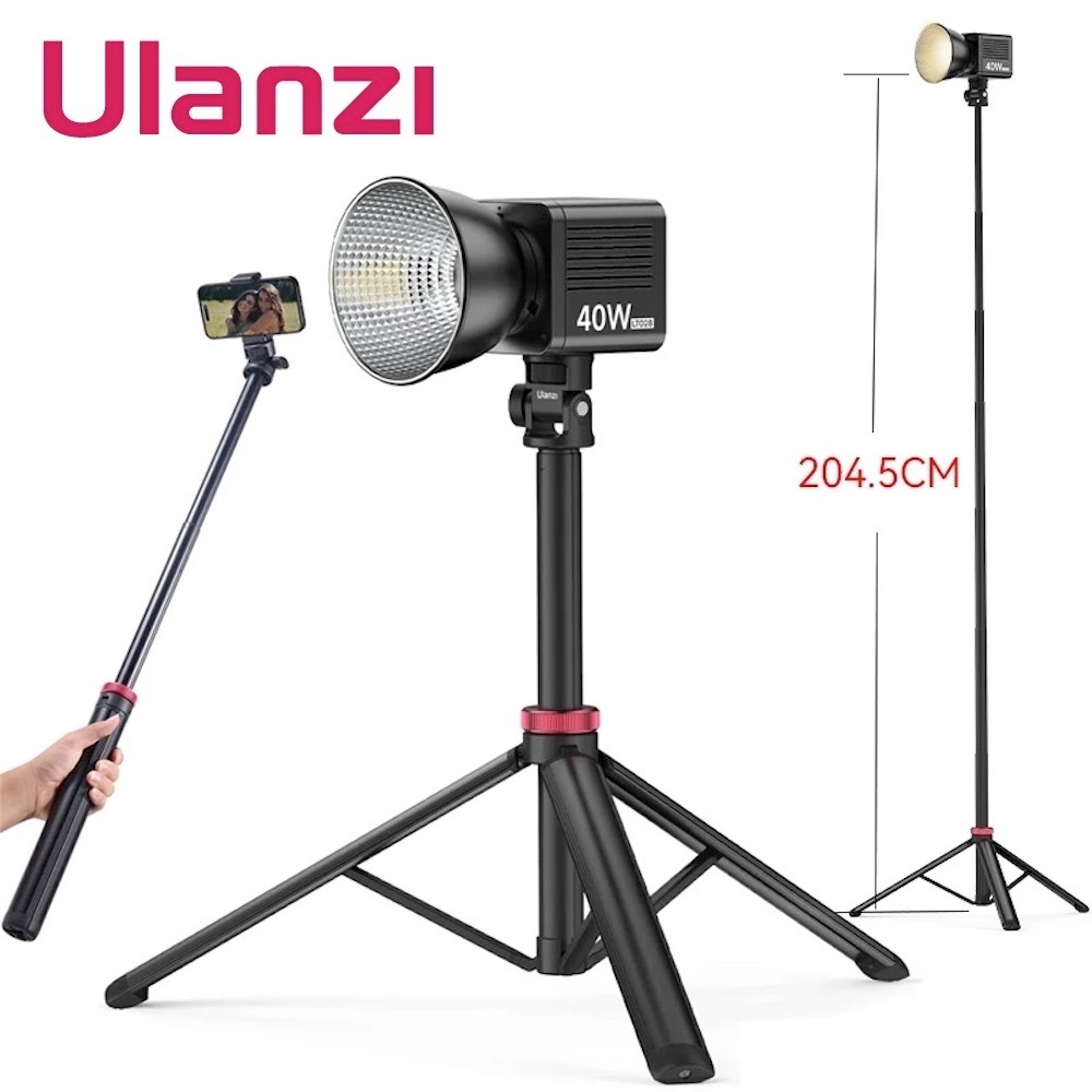 Ulanzi MT-79 207 ซม. กล้องขาตั้งกล้องขาตั้งไฟ