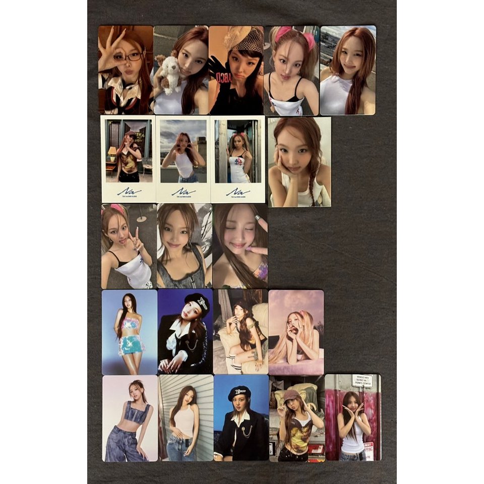 Twice Nayeon มินิอัลบั้มที่ 2 NA JYP Shop POB การ์ดรูปถ่ายอย่างเป็นทางการ