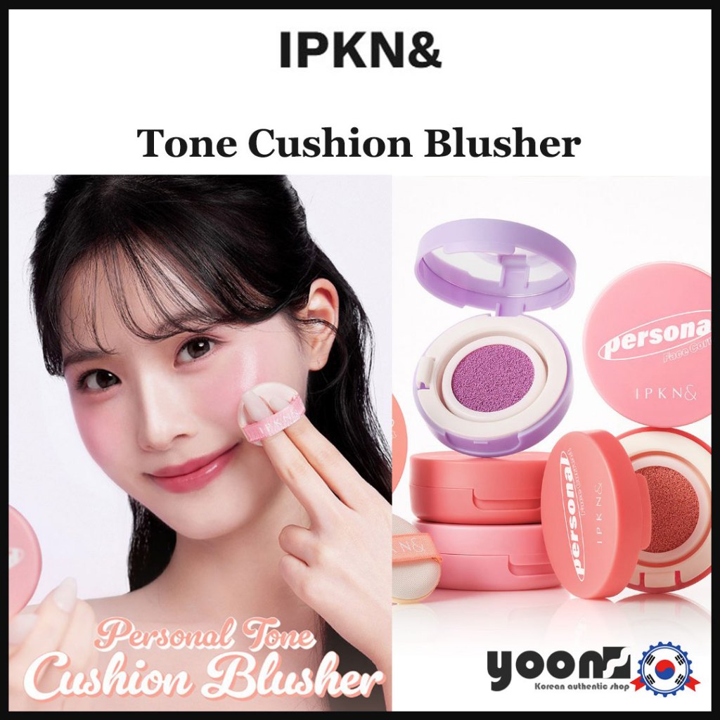 [IPKN&] Personal Tone Cushion Blusher 4 Color_From Korea