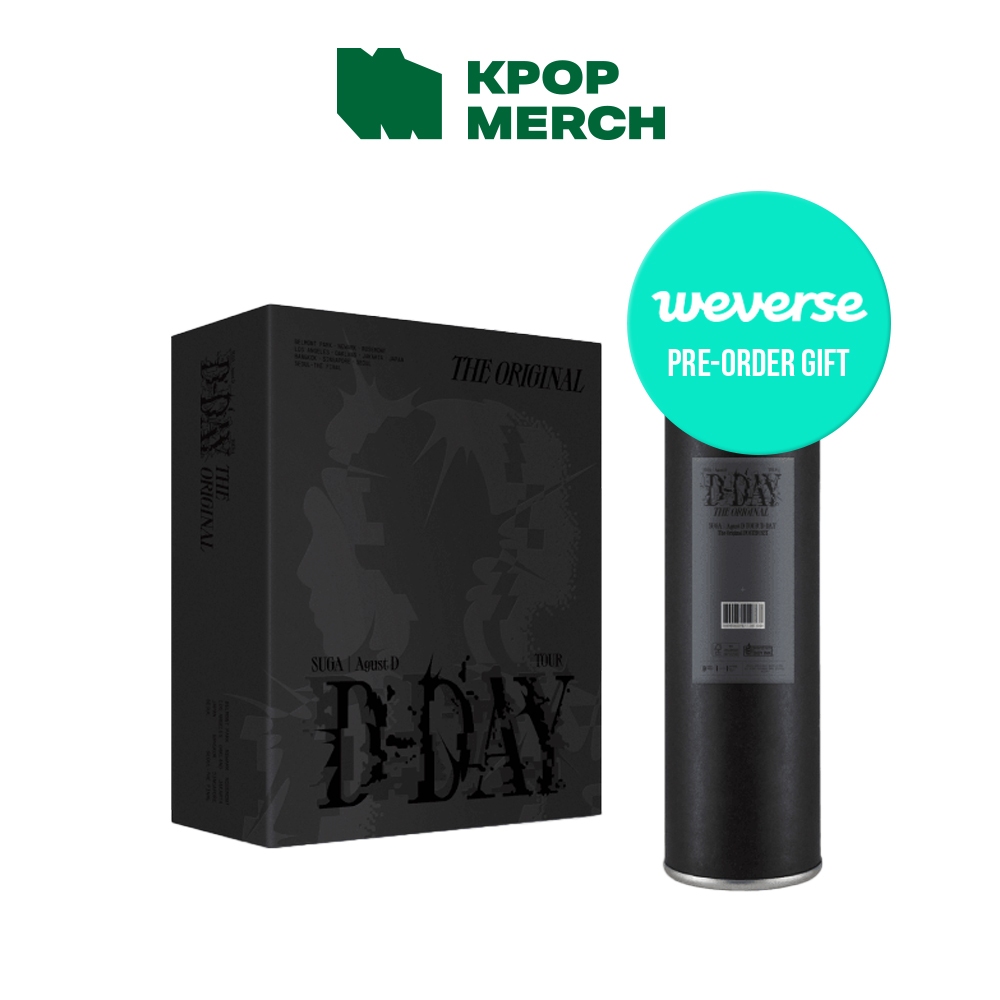 (Weverse POB) BTS SUGA Agust D Tour D-Day The Original Set