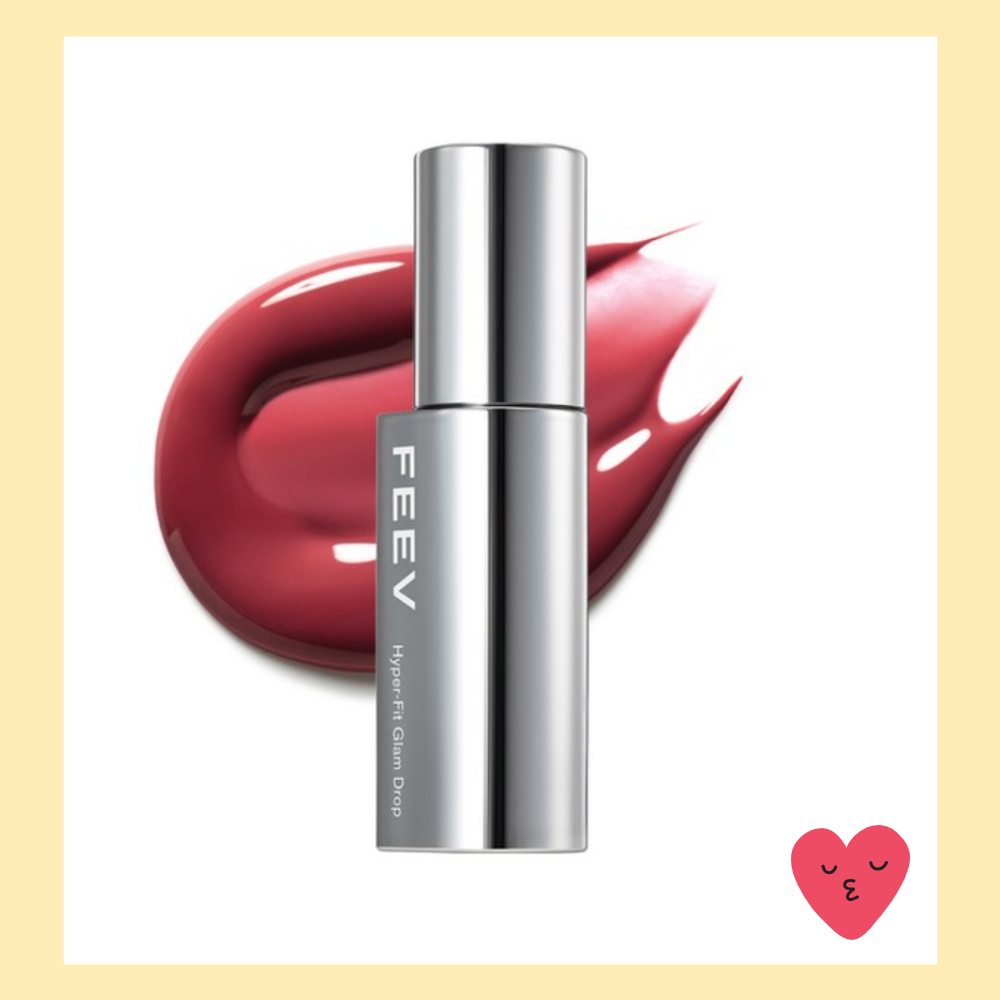 [FEEV ] ไฮเปอร ์ -ฟิต glam drop lip tint 3.3g