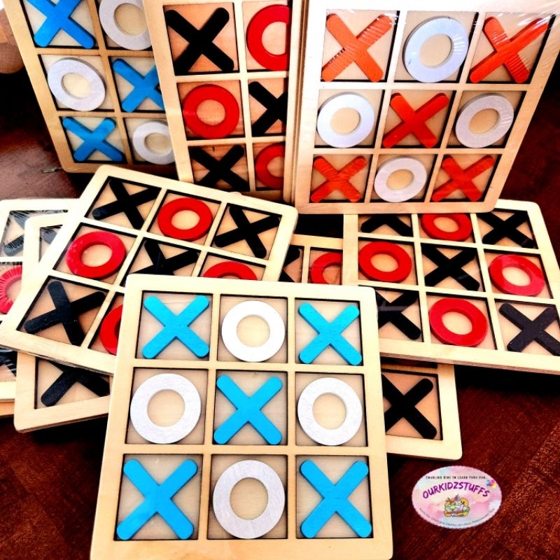 Tic Tac Toe (ชุดไม้)