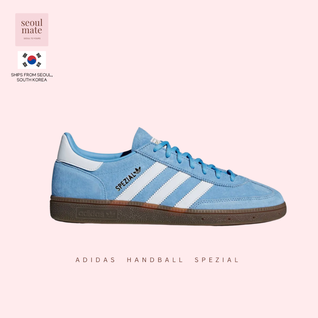 [ จากประเทศเกาหลีใต้ ] ADIDAS Spezial ในสีฟ้าอ่อน BD7632