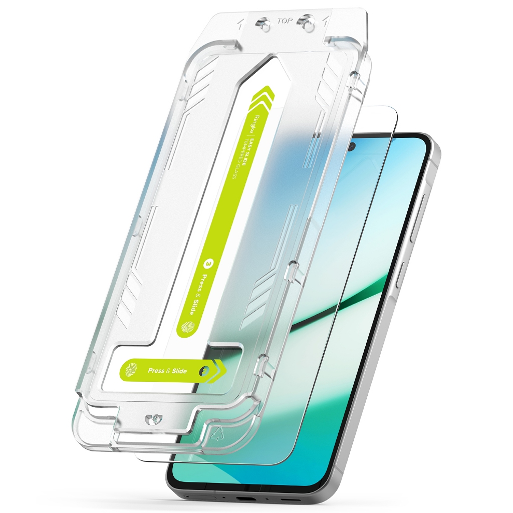 Ringke Easy Slide Glass สําหรับ Galaxy A56 กระจกนิรภัยกันรอยหน้าจอ