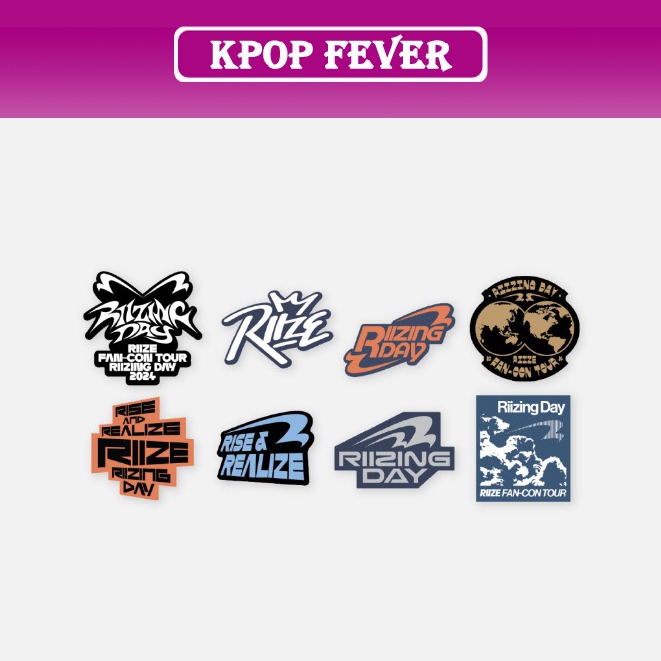 RIIZE -  [ 2024 RIIZE FANCON - RIZING DAY ] REMOVABLE STICKER MD