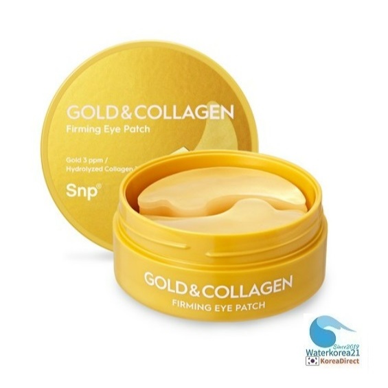 SNP Gold&Collagen Perming Eye Patch 60 ชิ้น