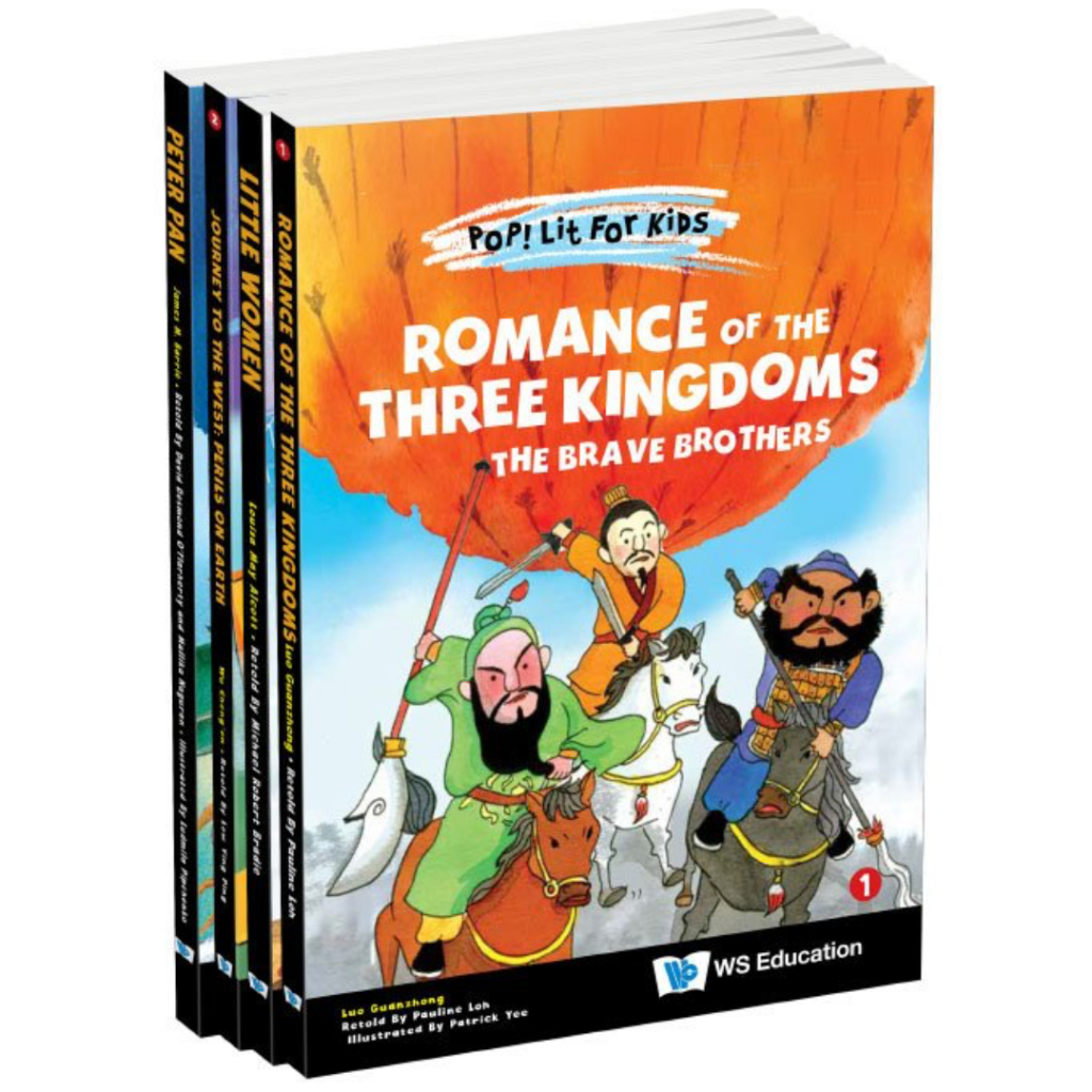 WS E - ยอดนิยม! Lit for Kids (ครบชุด 2) (4 เล่ม) หนังสือเด็กอายุ 6-12 Pop! Lit สําหรับเด็ก