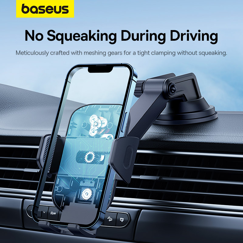 BASEUS ที่วางโทรศัพท์ในรถยนต์ GoGrip Sucker รุ่นมาตรฐาน ดูดติดกระจกและแดชบอร์ด
