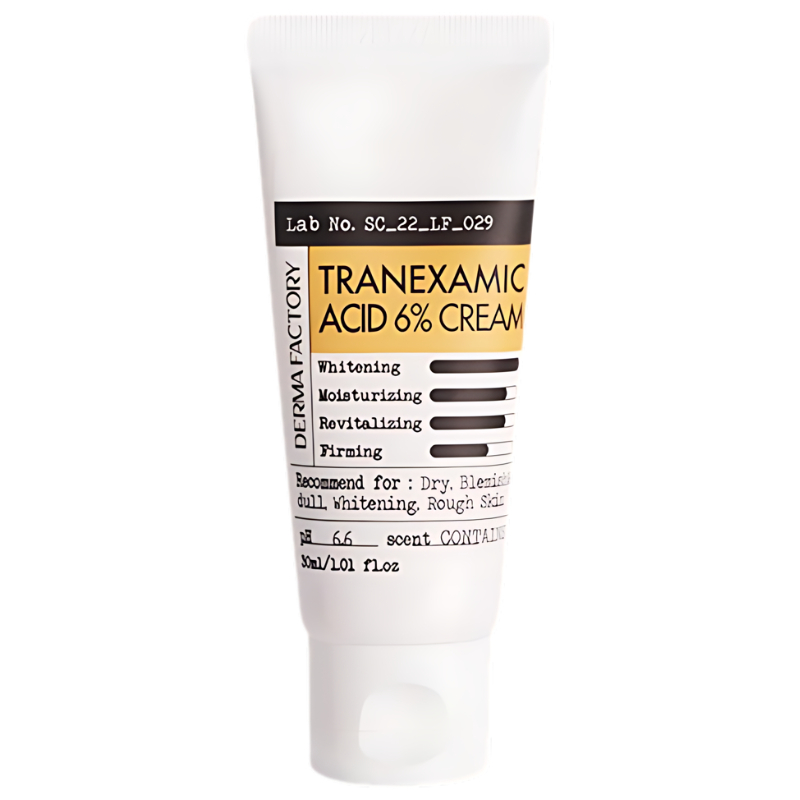 DERMA FACTORY Tranexamic Acid 6% Cream 1.01 fl.oz / 30ml (วันหมดอายุ: 2028.09)