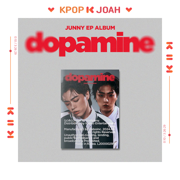 JUNNY [DOPAMINE] EP ALBUM (14th Jun.2024)