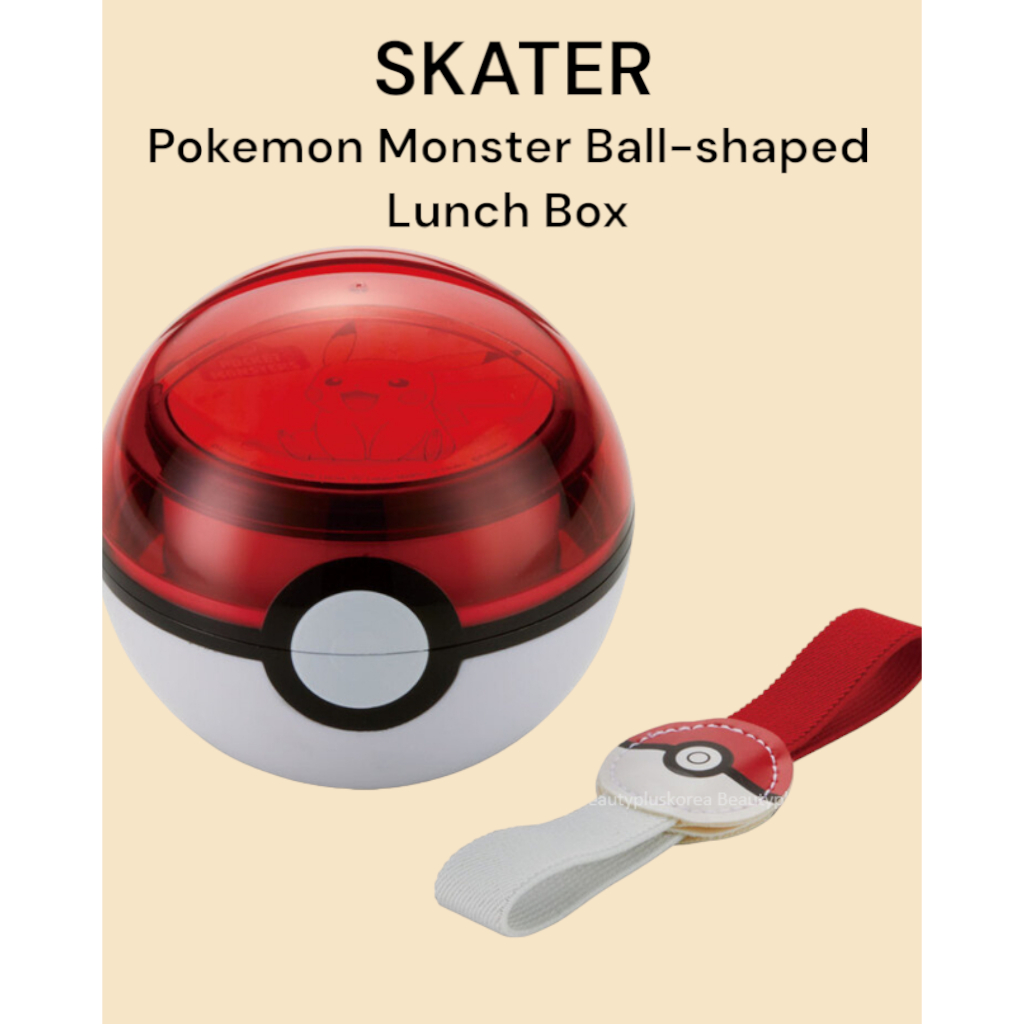 [SKATER] Poketmon Monster Ball-shaped Lunch Box Pikachu LMS3