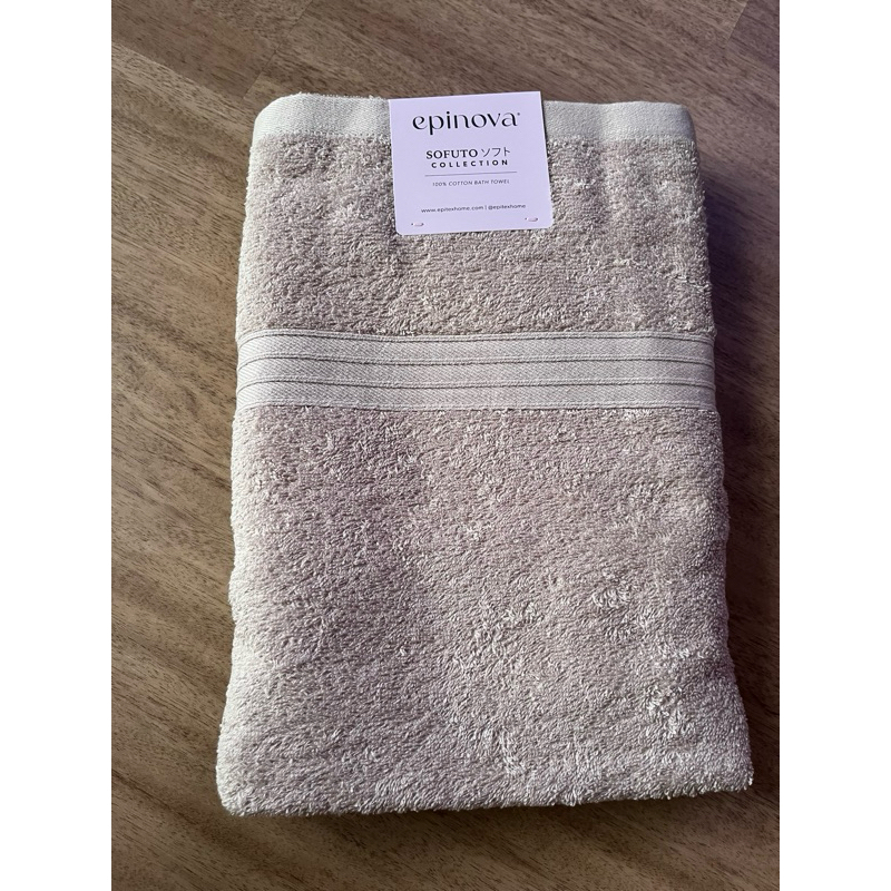 Epitex sofuto collection ผ้าเช็ดตัว (ทราย)