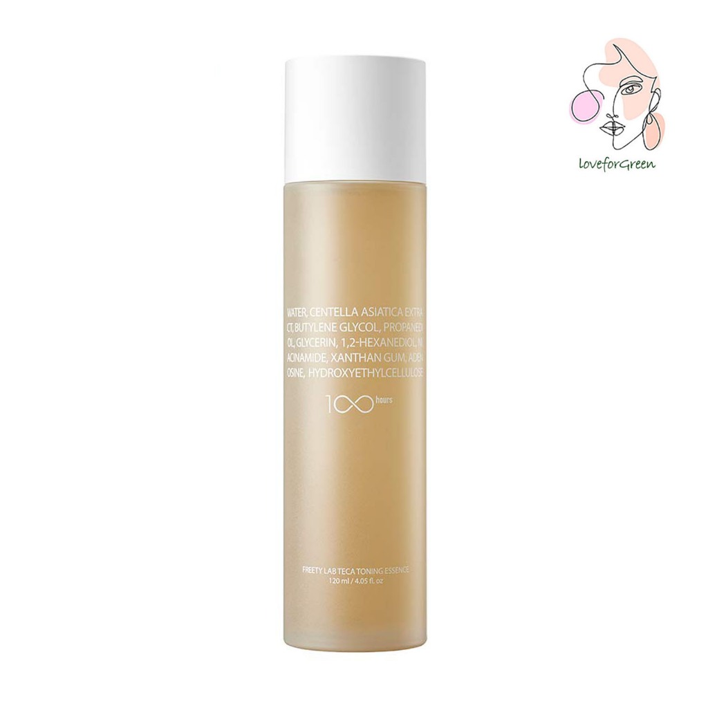 Freety Lab Teca Toning Essence 120mL K-Beauty
