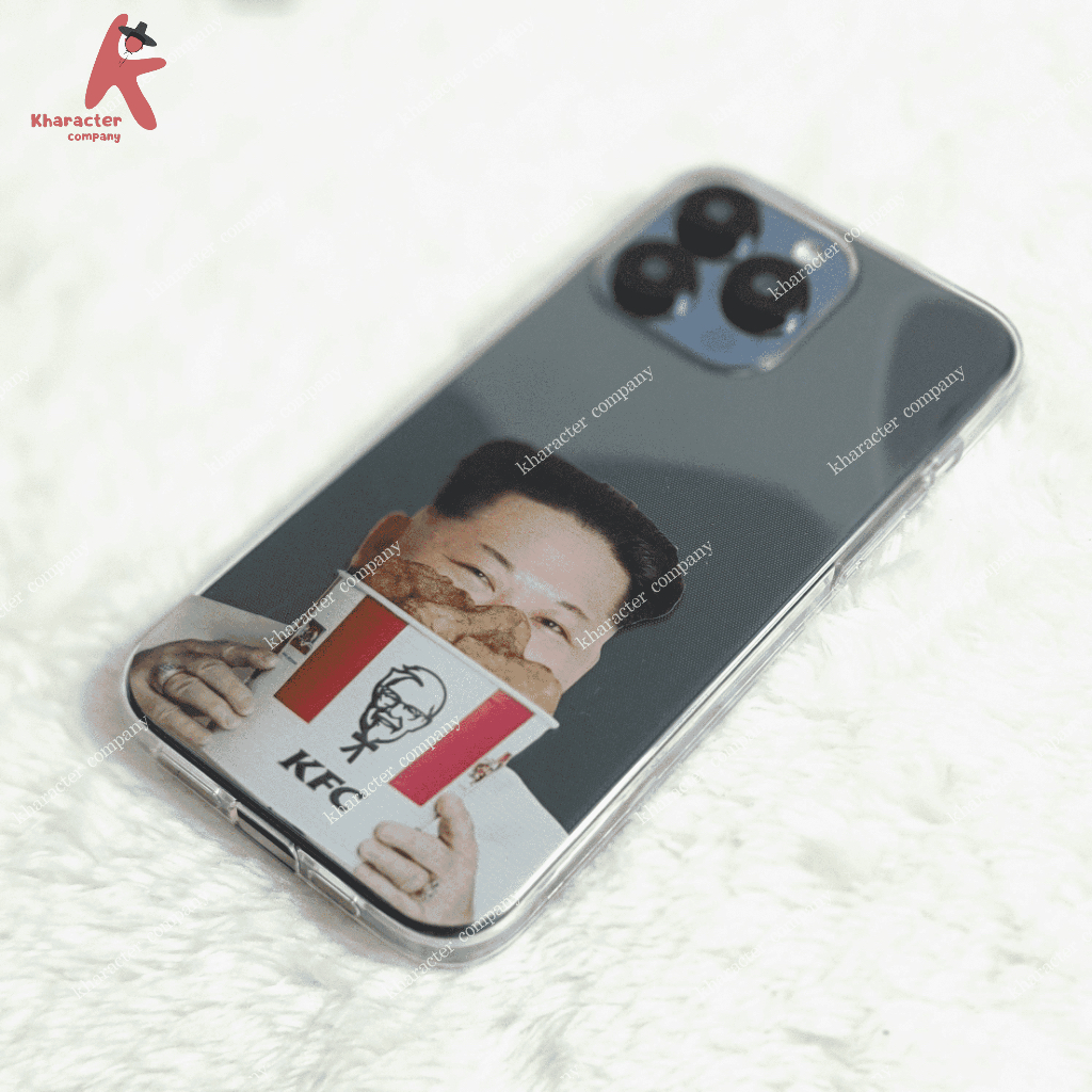 Kim JONG UN เคสเจลลี่ IPhone [KFC]