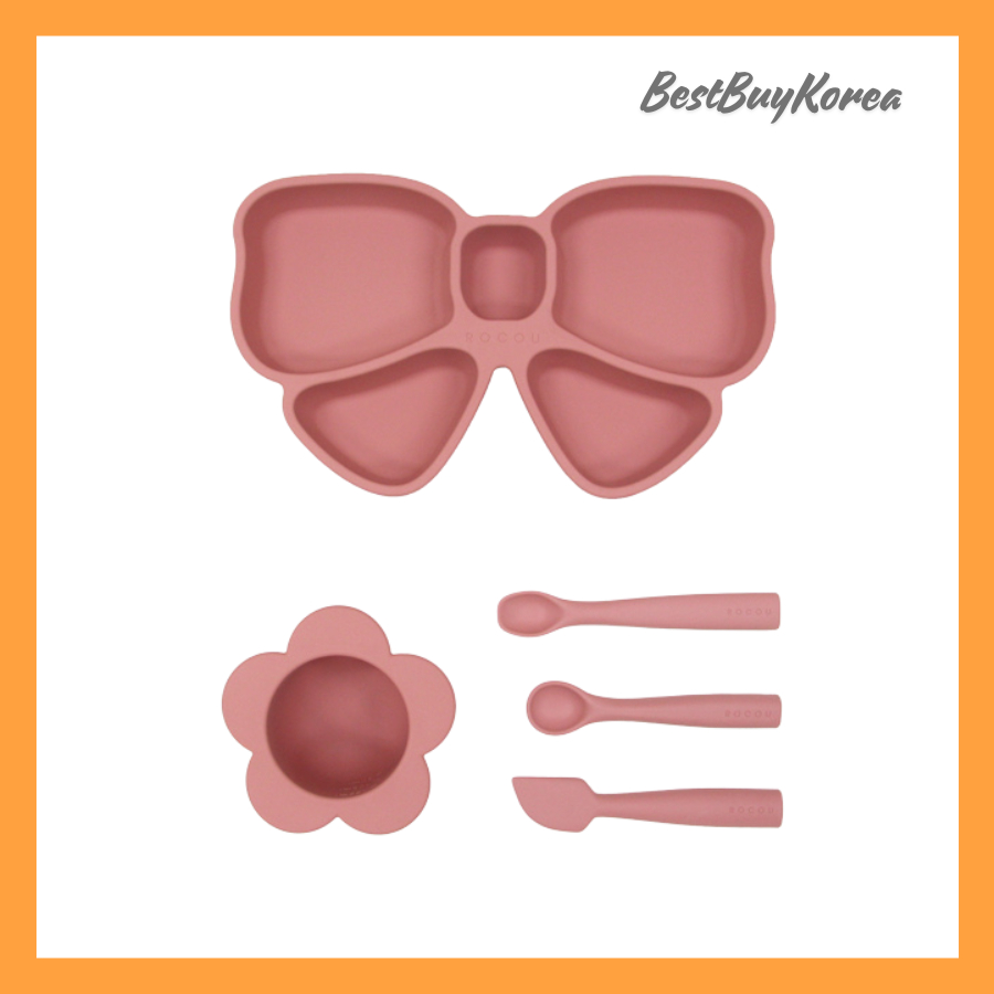 Ro.cou Baby Food Starter 5 Set Ribbon Flower