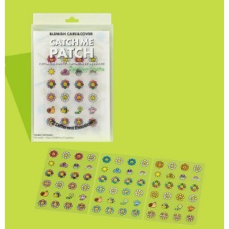[CATCH Me Patch] Emoticon Spot Patch Acne Trouble Pimple Patch Wound Patch Pimple Patch Emoticon ver