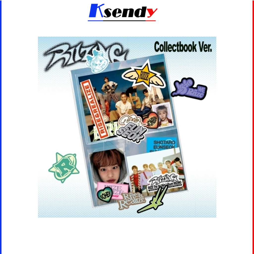 RIIZE 1st Mini Album - RIIZING ALBUM [Collect Book]