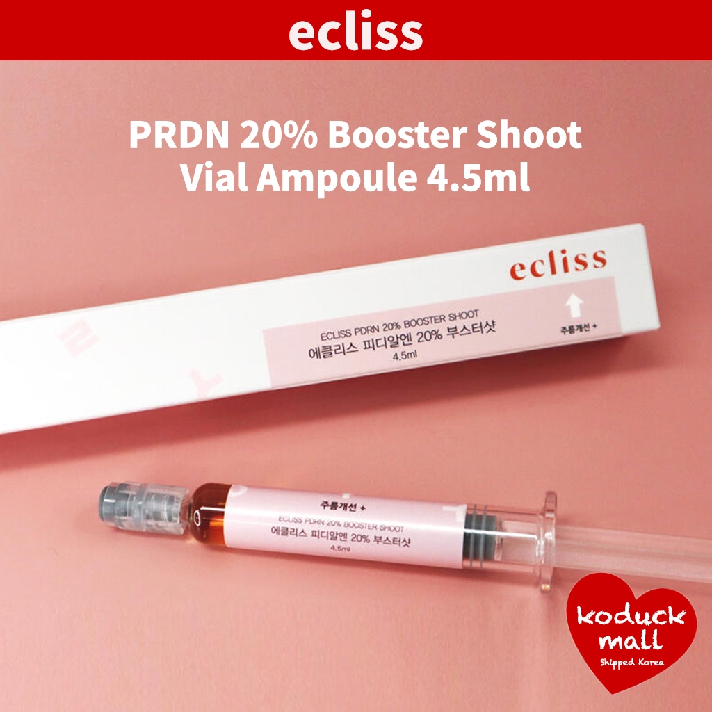 [Ecliss] ปีดีอาร์เอ็น 20% บูสเตอร์ ช็อต ไวแอมปูเอล 4.5 มล. - เซรั่มสำหรับการปรับปรุงผิวให้กระจ่างใสแ