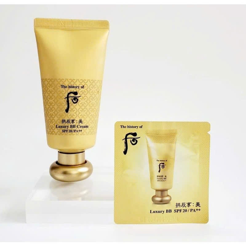 30pcs or 60pcs Whoo Gongjinhyang Mi Luxury BB Cream 1ml - รูปที่ 2