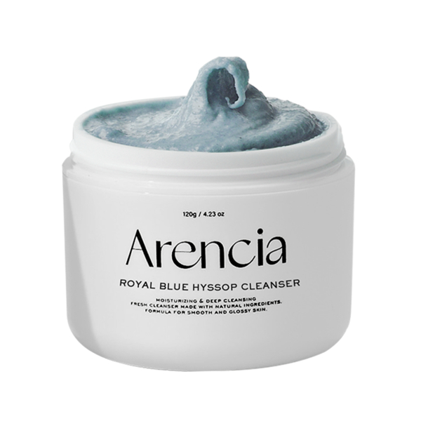 [Arencia] Blue Hyssop Rice Mochi Cleanser, 120g