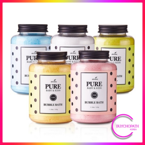 Kr _Pure Baby & Kids Bubble Bath 320g ( 7 ชนิด ) / ชนิดแป ้ ง ผลิตภัณฑ ์ ดูแลผิวกาย
