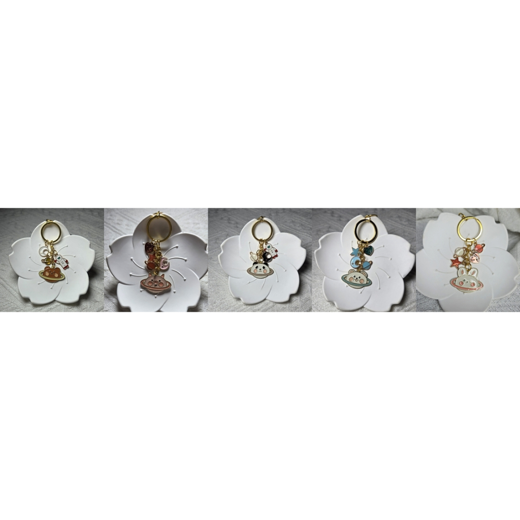 [SG] GEMINIA Animal Planet Series Charm พวงกุญแจ