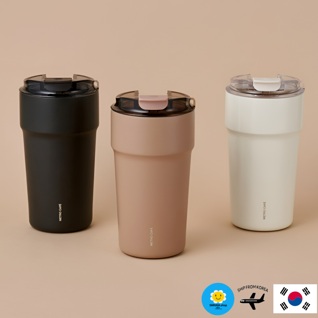 [LocknLock] Metro Cafe Ceramic-Coated Tumbler 500ml